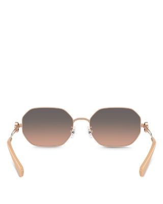 Tory Burch Miller Oval Sunglasses, 55mm