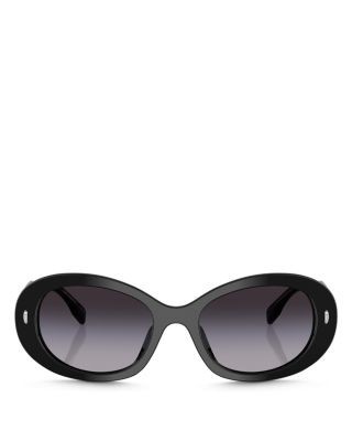 Tory Burch Miller Oval Sunglasses, 53mm