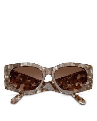 Tory Burch TY7221U Rectangular Sunglasses, 56mm