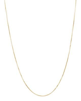 Bloomingdale's Fine Collection Box Link Chain Necklace in 14K Yellow Gold
