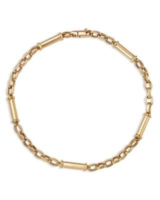 Bloomingdale's Fine Collection Oval Bar Link Bracelet in 14K Yellow Gold