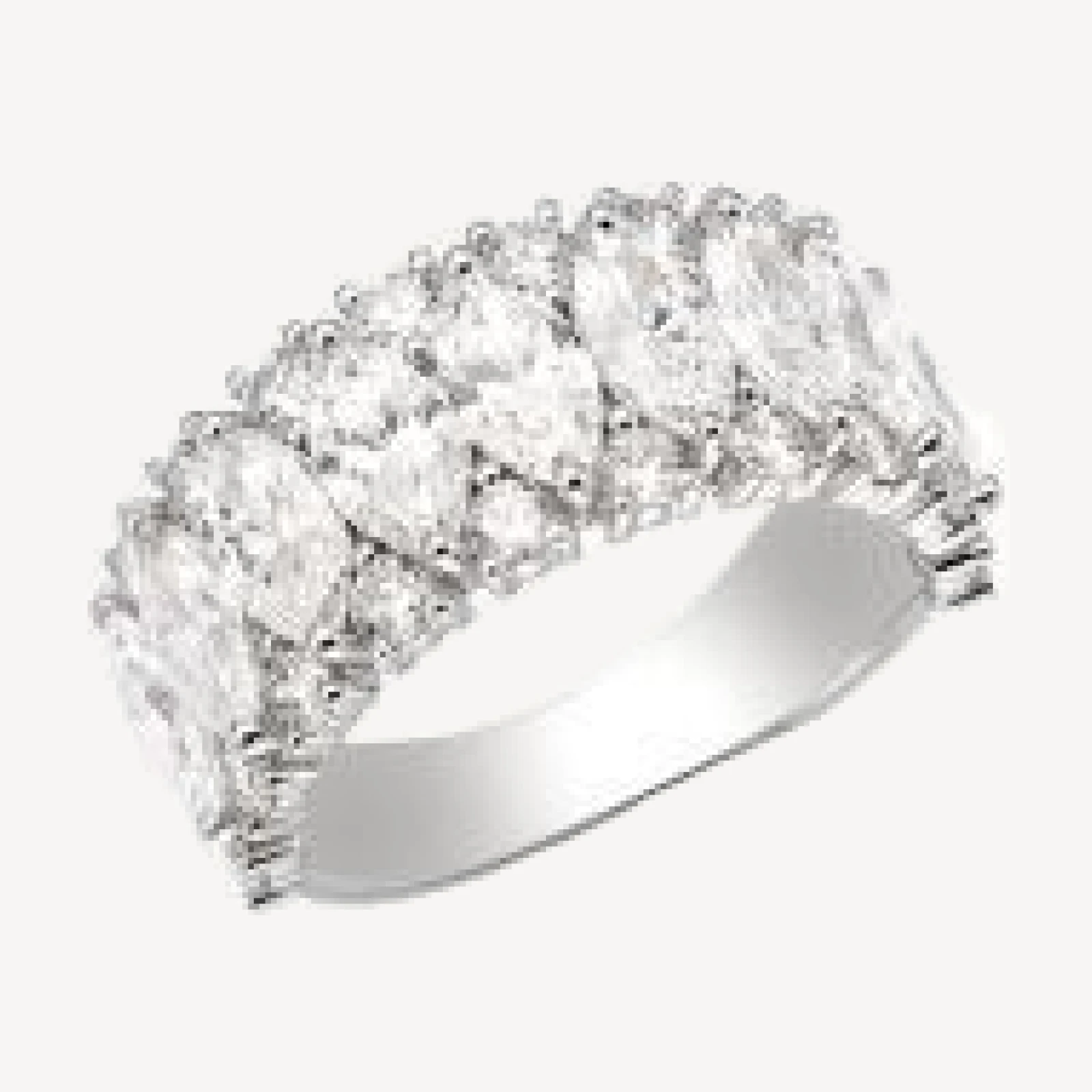 Bloomingdale's Fine Collection Luxe Collection Certified Lab Grown Diamond Marquise & Round Cut Ring in 14K White Gold, 4.0 tcw