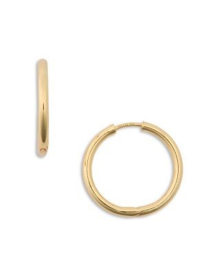 Aqua Hoop Earrings - Exclusive