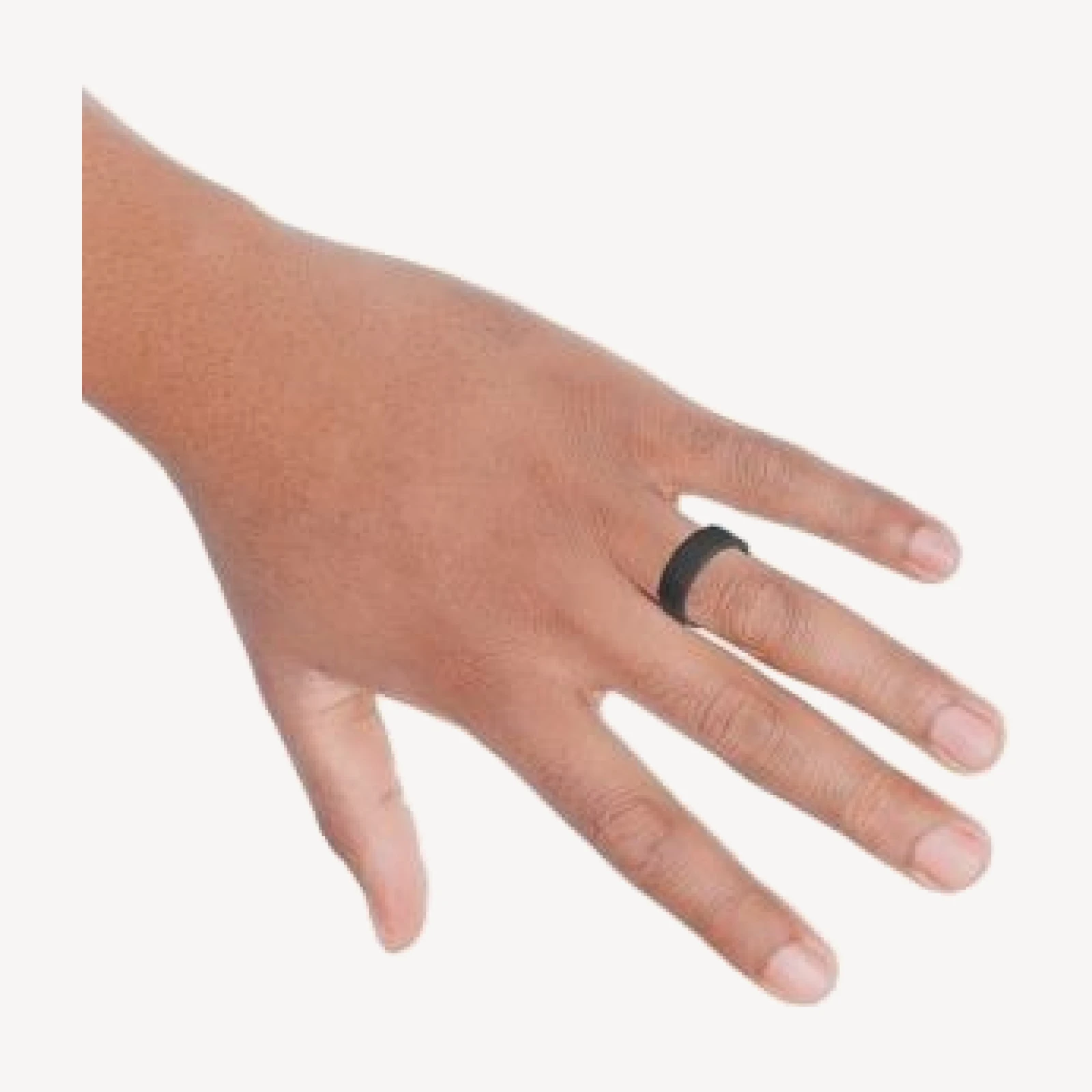 Bloomingdale's Fine Collection Men's Band in Raw Black Tungsten
