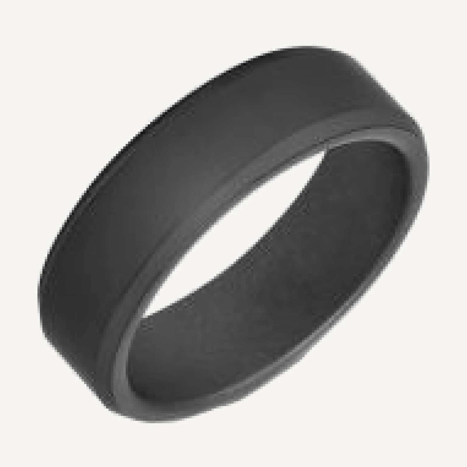 Bloomingdale's Fine Collection Men's Band in Black Tungsten