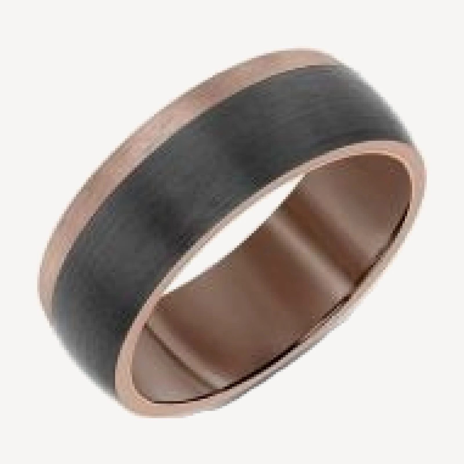 Bloomingdale's Fine Collection Men's Band in Brown & Black Tungsten