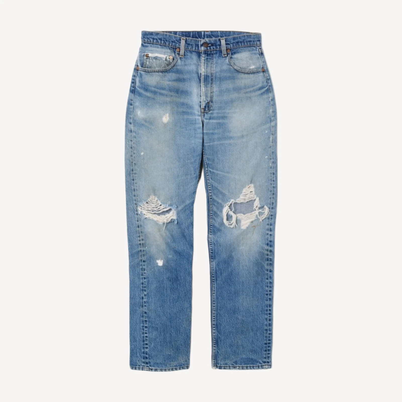 80s Distressed Levi's 505 -# 7