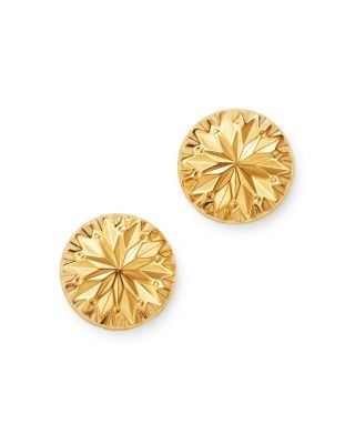 Bloomingdale's Fine Collection Fancy-Cut Stud Earrings in 14K Yellow Gold