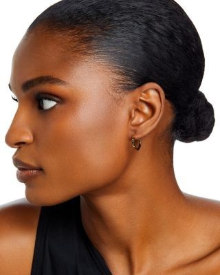 Bloomingdale's Fine Collection 14K Yellow Gold Square Tube Hoop Earrings