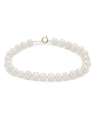 Bloomingdale's Fine Collection Children's Cultured Freshwater Pearl Bracelet