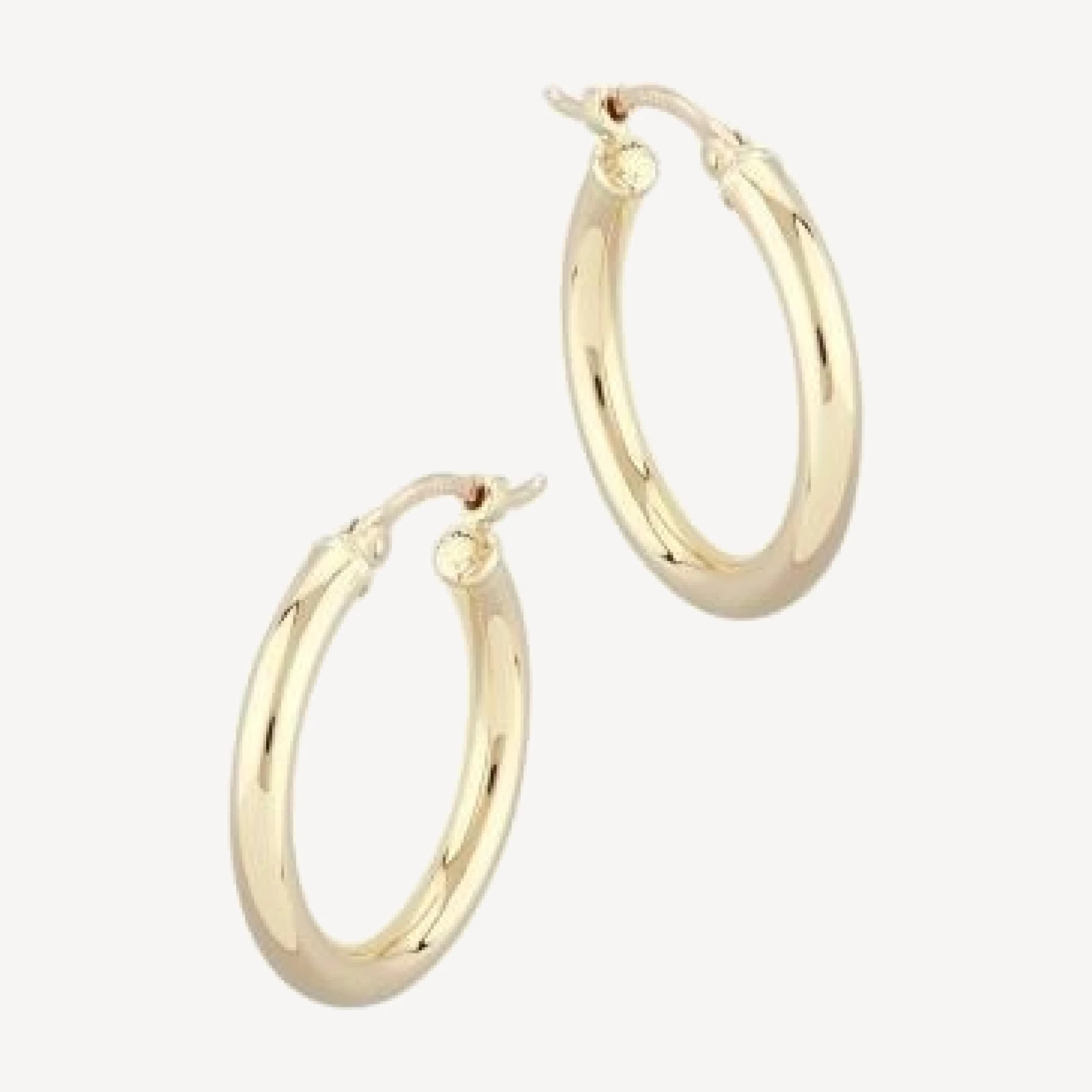 Bloomingdale's Fine Collection Small Tube Hoop Earrings in 14K Yellow Gold