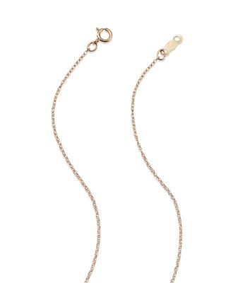 14K Yellow Gold Love Knot Necklace, 18