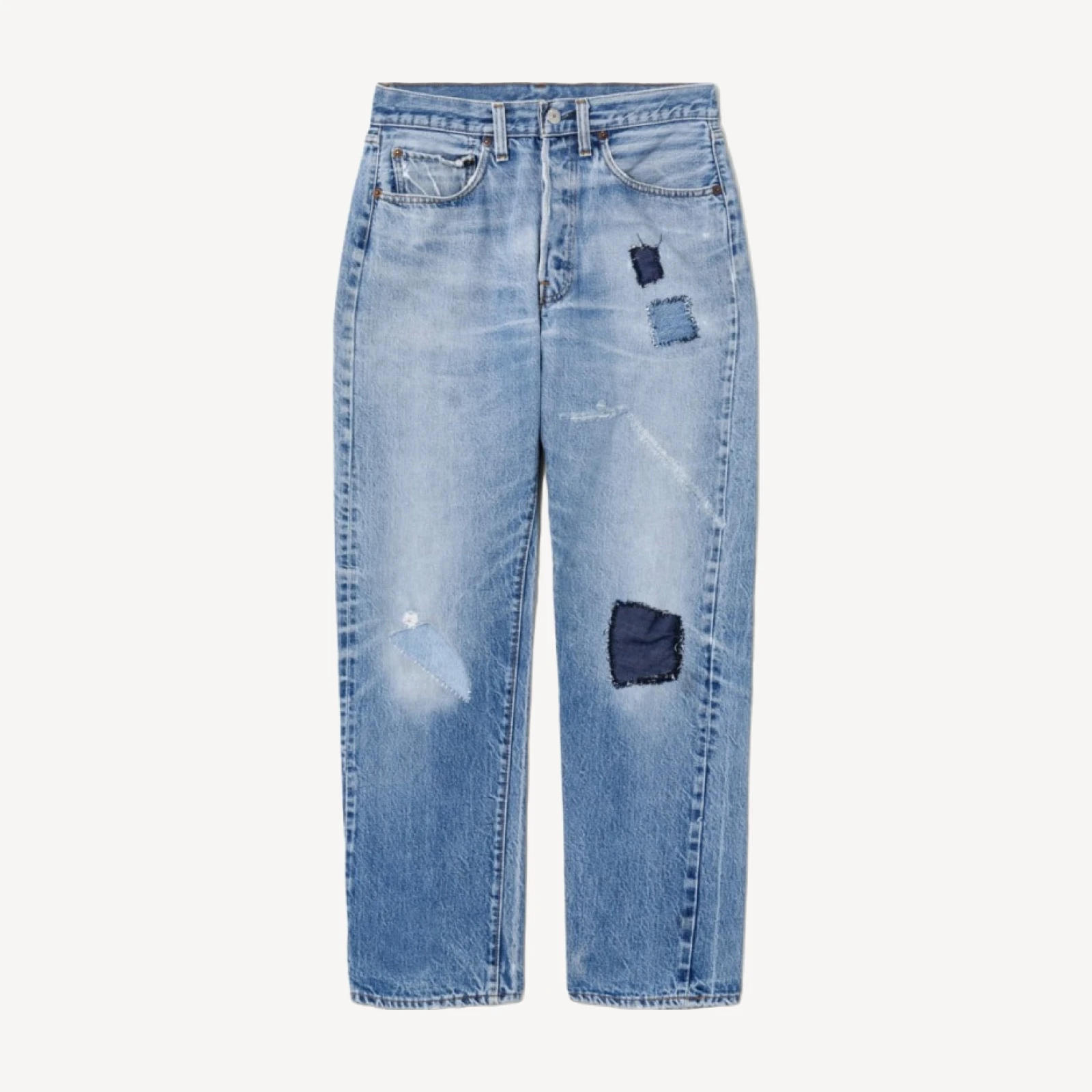 80s Patchwork Selvedge Levi's 501 -# 34