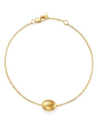 Bloomingdale's Fine Collection Bead Chain Bracelet in 14K Yellow Gold