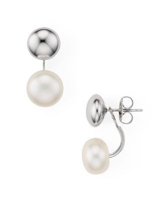 Bloomingdale's Fine Collection Cultured Freshwater Pearl Drop Earrings
