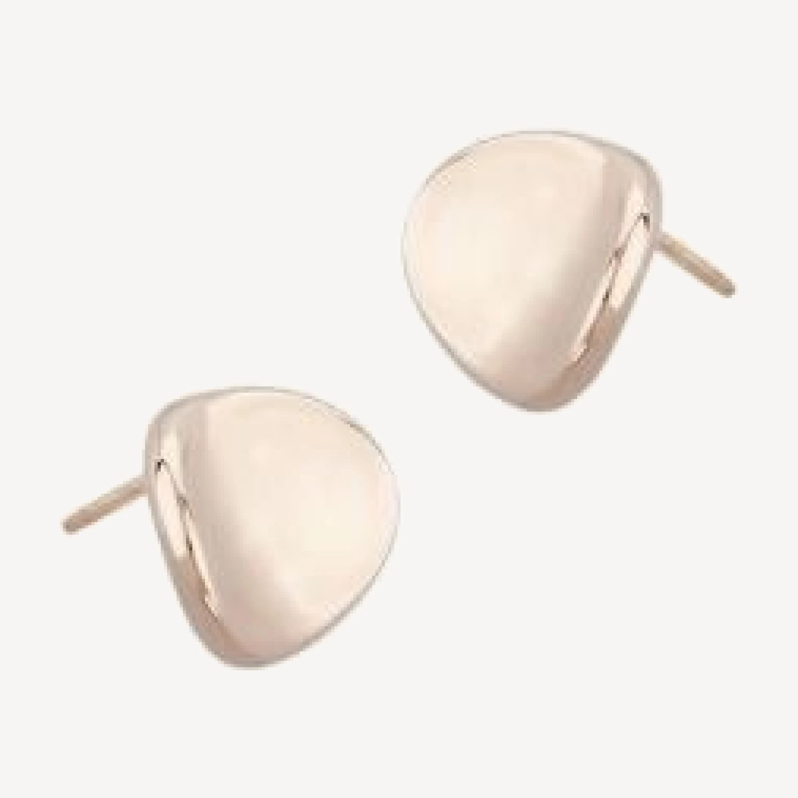 Bloomingdale's Fine Collection Small Disk Stud Earrings in 14K Rose Gold