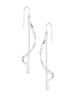 Bloomingdale's Fine Collection Wrap Around Drop Earrings in Sterling Silver