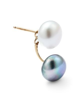 Bloomingdale's Fine Collection Cultured Freshwater Pearl Ear Jacket in 14K Yellow Gold