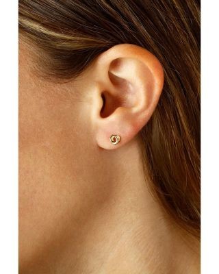 Bloomingdale's Fine Collection Children's Love Knot Stud Earrings in 14K Yellow Gold