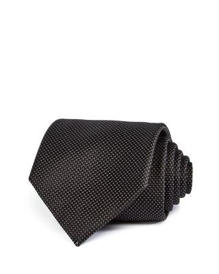 The Men's Store at Bloomingdale's Tonal Micro Pattern Wide Tie - Exclusive