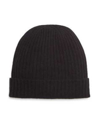 The Men's Store at Bloomingdale's Ribbed Cashmere Cuff Hat - Exclusive