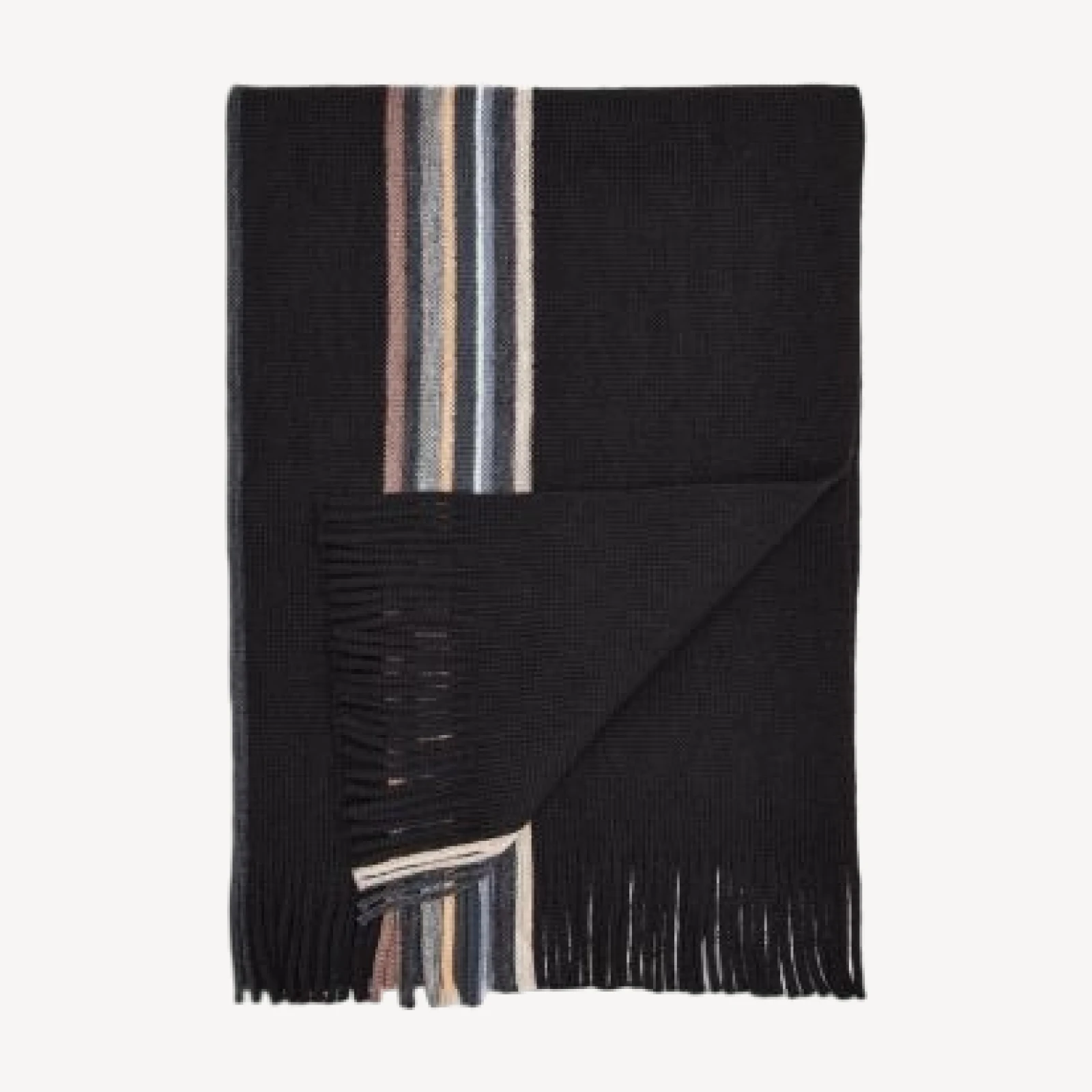 The Men's Store at Bloomingdale's Asymmetric Stripe Scarf - Exclusive