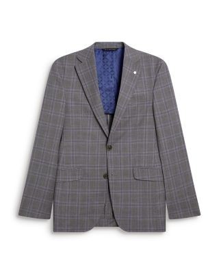 Ted Baker Ron Classic Wool Check Modern Fit Suit Jacket