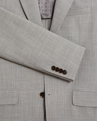 Ted Baker Sharkskin Classic Wool Modern Fit Suit Jacket