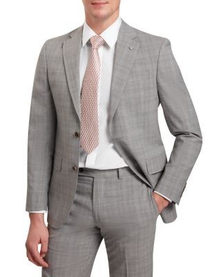 Ted Baker Check Classic Wool Slim Fit Suit Jacket