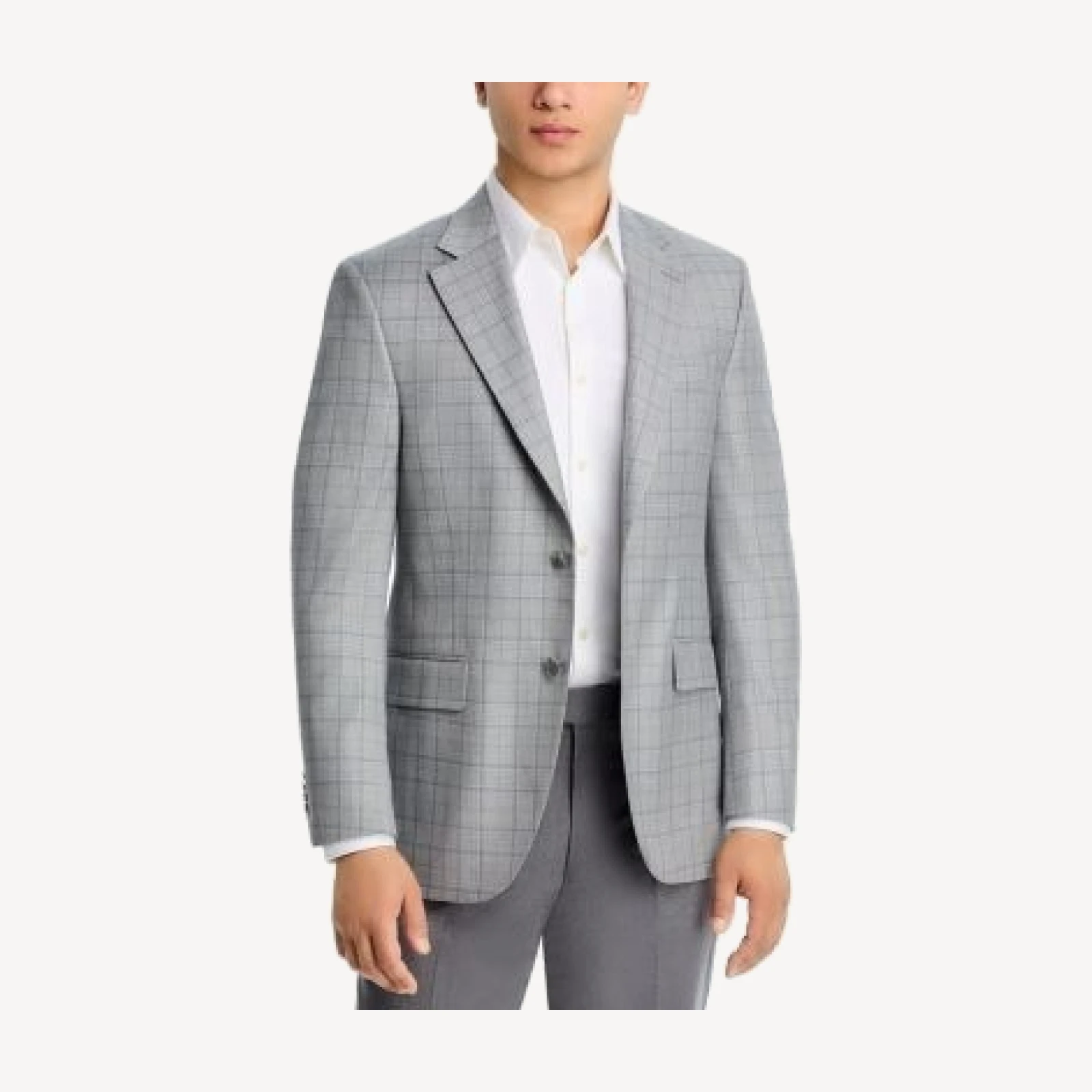 Peter Millar Flynn Plaid Wool Classic Fit Sportcoat