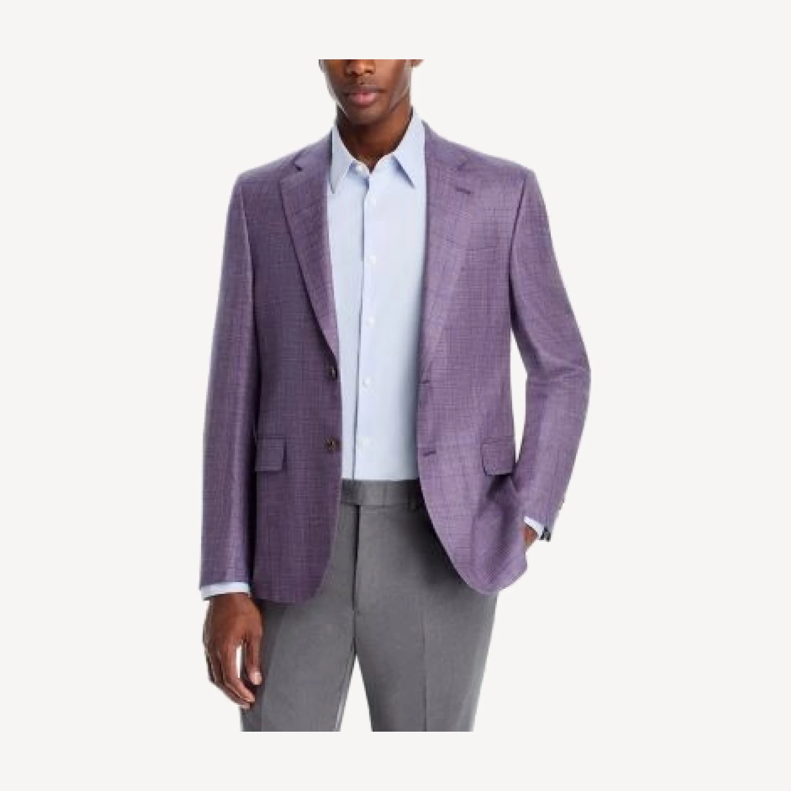 Peter Millar Classic Fit Windowpane Sport Coat