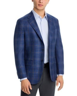 Peter Millar Hyperlight Plaid Regular Fit Soft Jacket