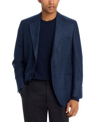 Peter Millar Melange Classic Fit Textured Solid Soft Jacket