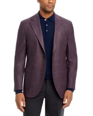 Peter Millar Tailored Fit Hyperlight Melange Textured Solid Sport Coat
