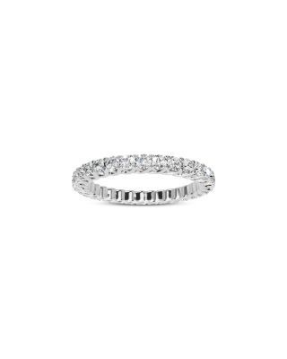 Bloomingdale's Fine Collection Diamond Eternity Ring in 14K White Gold, 1.0 tcw
