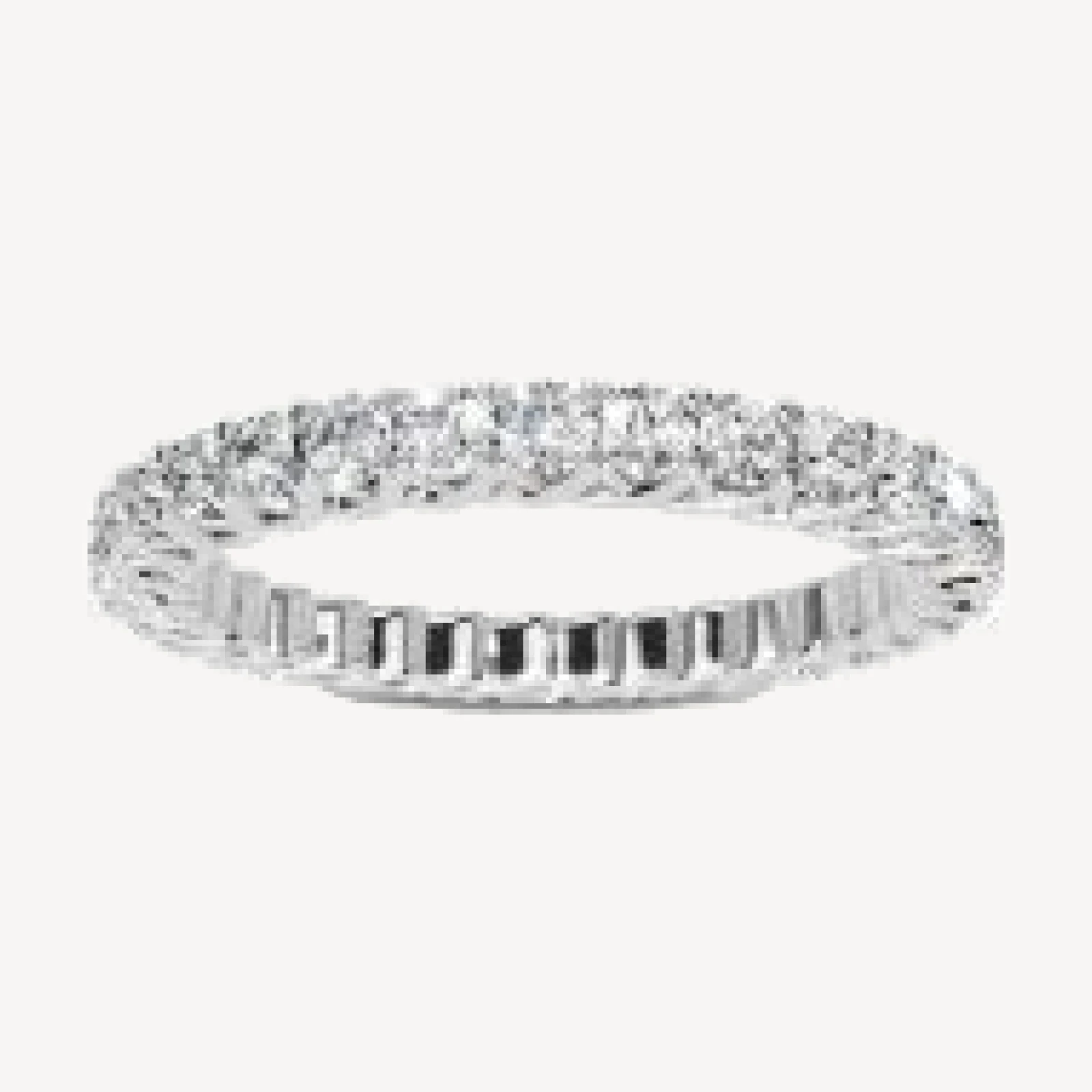 Bloomingdale's Fine Collection Diamond Eternity Ring in 14K White Gold, 1.0 tcw