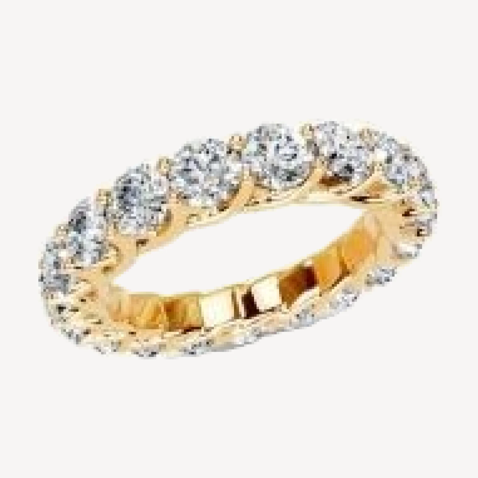 Bloomingdale's Fine Collection Diamond Classic Eternity Band in 14K Yellow Gold, 3.0 tcw