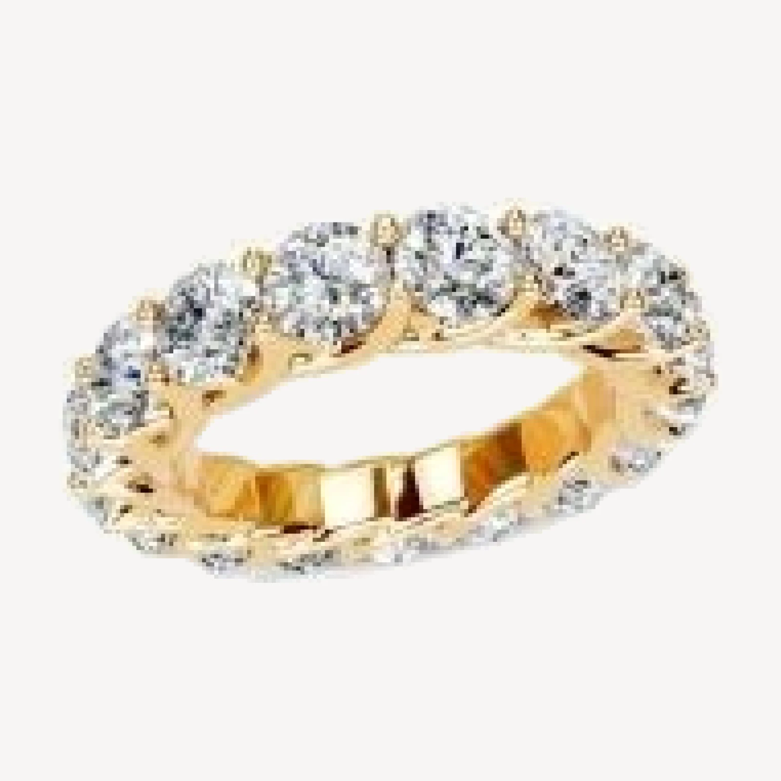 Bloomingdale's Fine Collection Diamond Classic Eternity Band in 14K Yellow Gold, 4.0 tcw