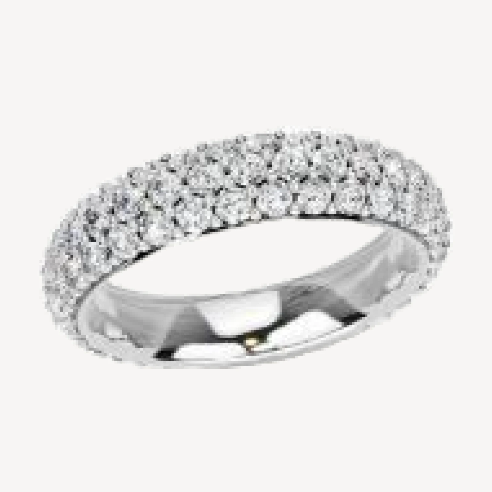 Bloomingdale's Fine Collection Diamond Pave Eternity Band in 14K White Gold, 2.0 tcw
