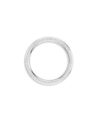 Bloomingdale's Fine Collection Diamond Three Side Eternity Band in 14K White Gold, 1.0 tcw