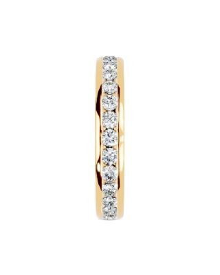 Bloomingdale's Fine Collection Diamond Channel Set Eternity Band in 14K Yellow Gold, 1.0 tcw
