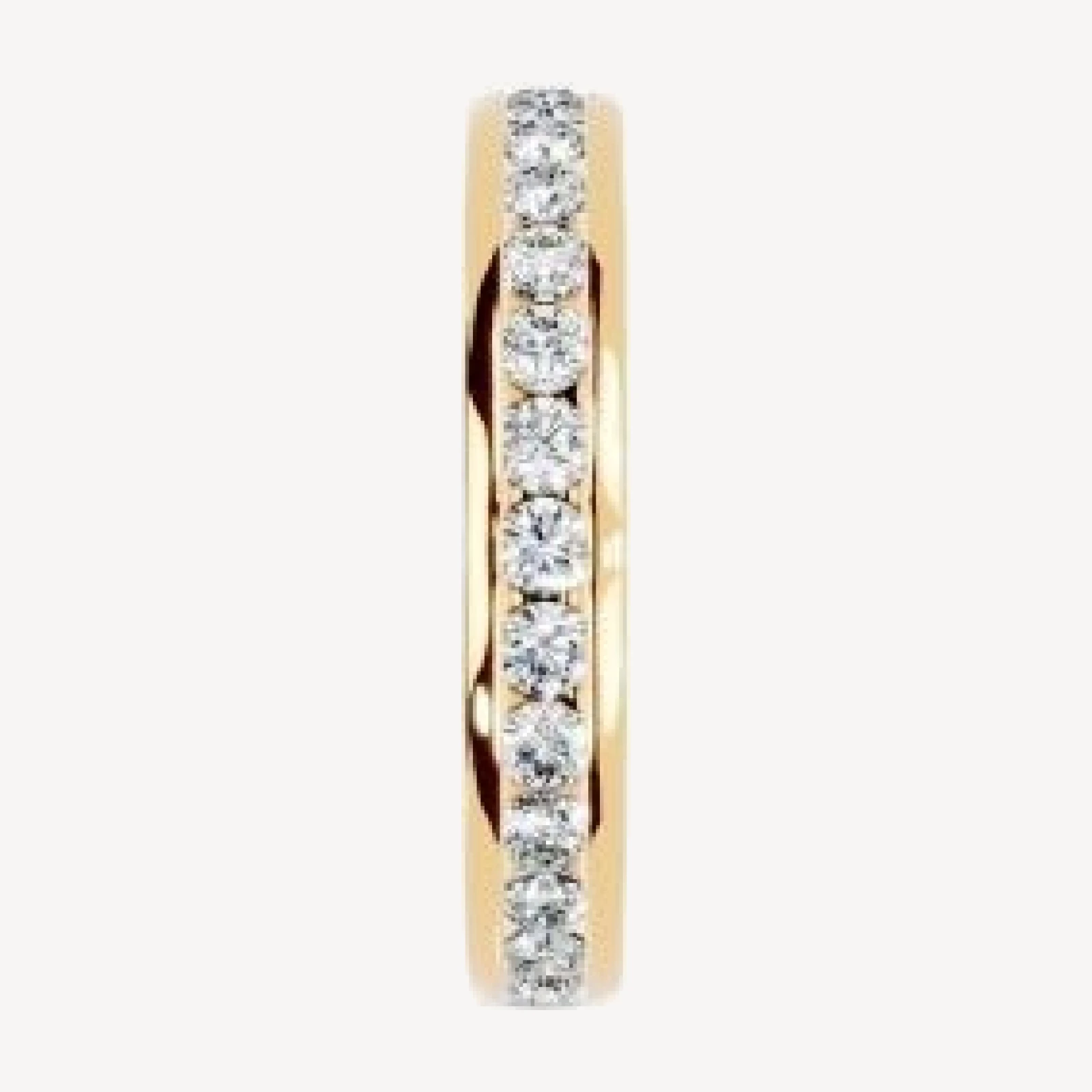 Bloomingdale's Fine Collection Diamond Channel Set Eternity Band in 14K Yellow Gold, 1.0 tcw