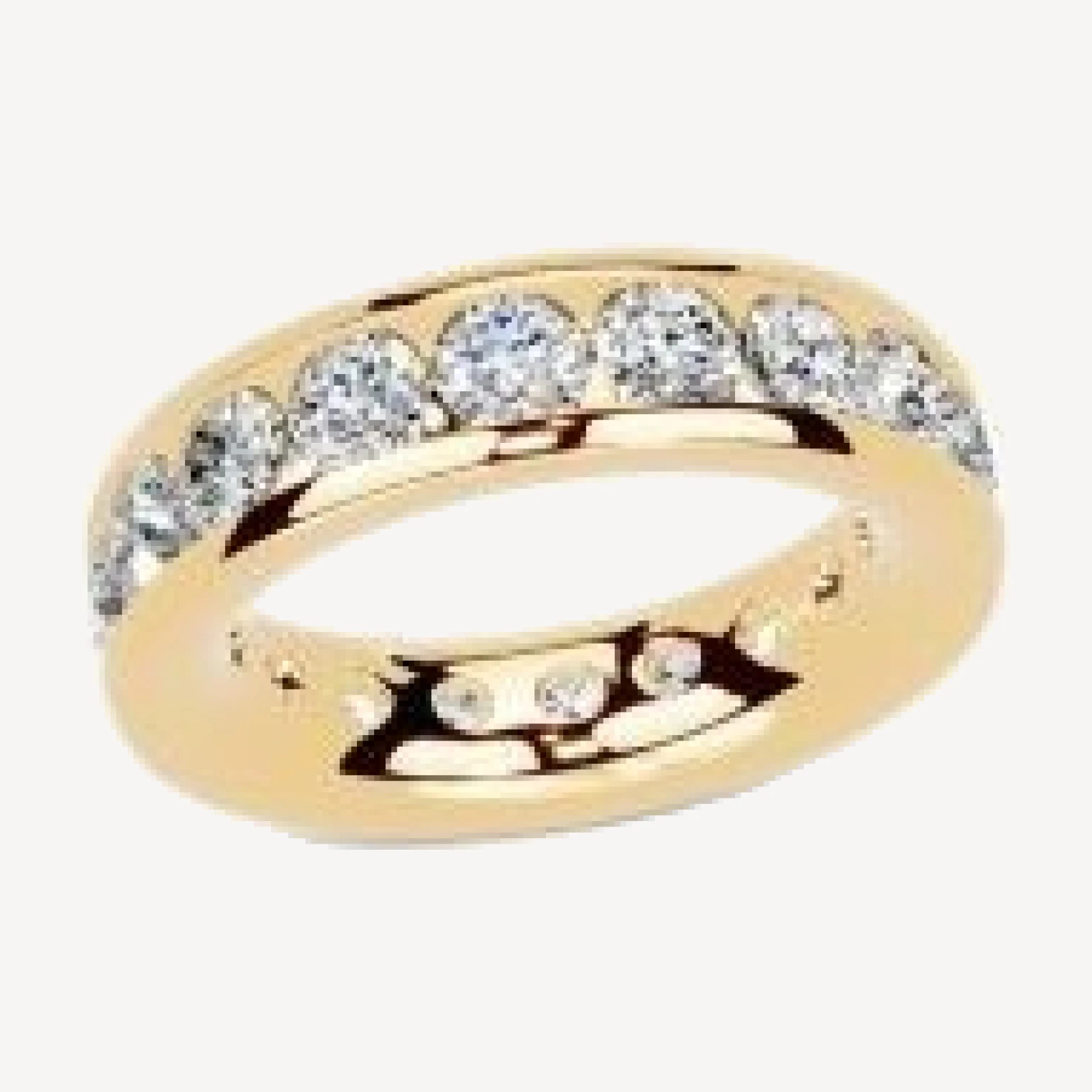 Bloomingdale's Fine Collection Diamond Channel Set Eternity Band in 14K Yellow Gold, 3.0 tcw