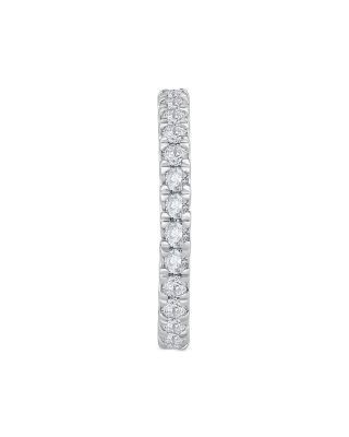 Bloomingdale's Fine Collection Diamond Pave Set Eternity Ring in 14K Gold, 1.0 tcw