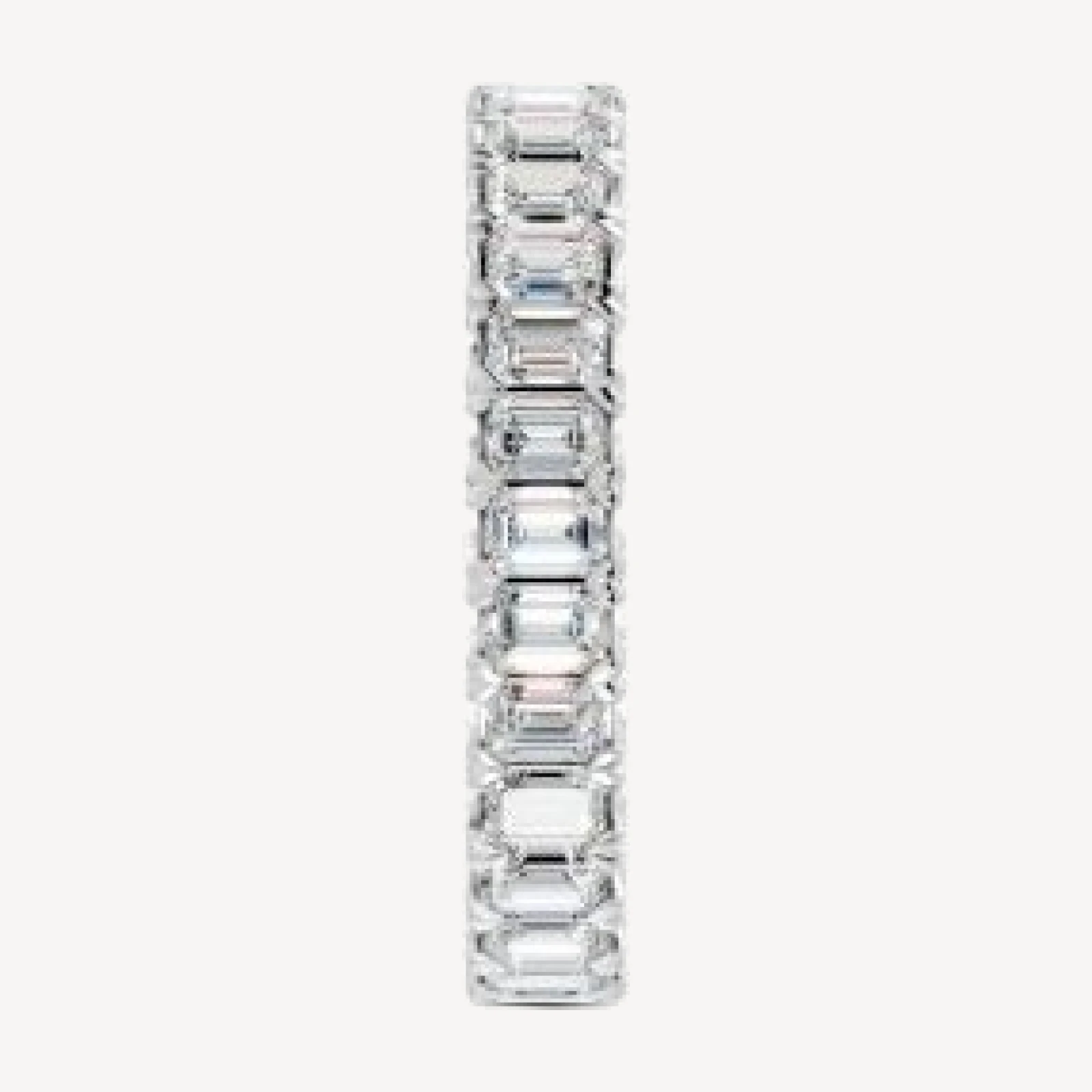 Bloomingdale's Fine Collection Diamond Emerald Cut Eternity Ring in 14K Gold, 2.0 tcw