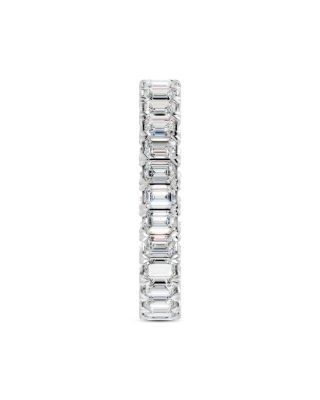 Bloomingdale's Fine Collection Diamond Emerald Cut Eternity Ring in 14K Gold, 2.0 tcw