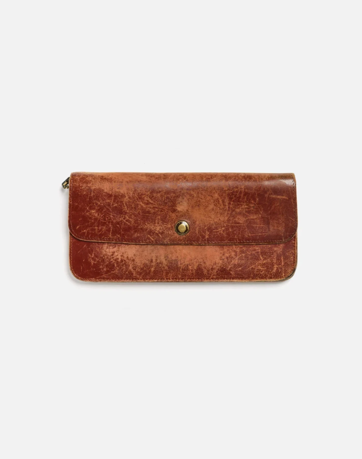 70s Leather Trucker Wallet - #1
