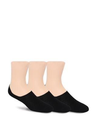The Men's Store at Bloomingdale's Cotton Blend Black No Show Liner Socks - Exclusive