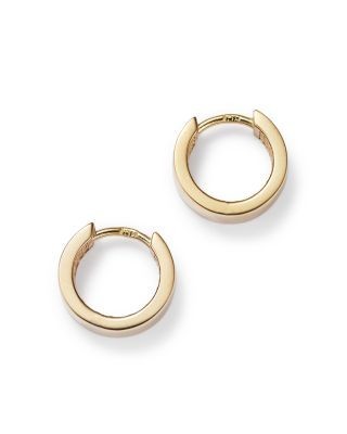 Bloomingdale's Fine Collection Huggie Hoop Earrings in 14K Yellow Gold