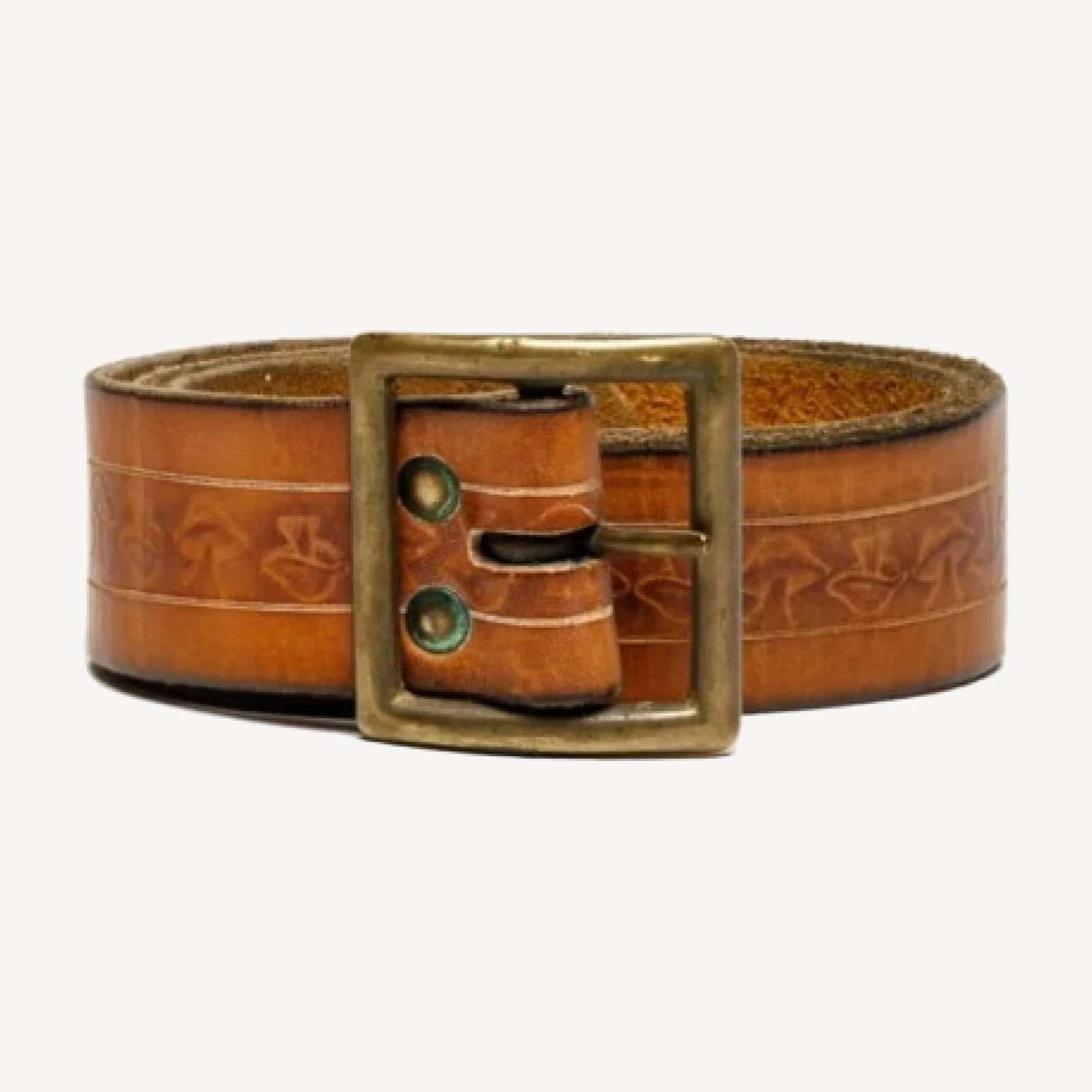 RE/DONE Vintage | 70s Mushroom Embossed Belt